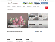 Tablet Screenshot of biokurier.pl